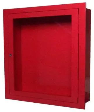 GABINETE CONTRA INCENDIO EMPOTRADO (PL.LAF 1/32′ - ROJO)