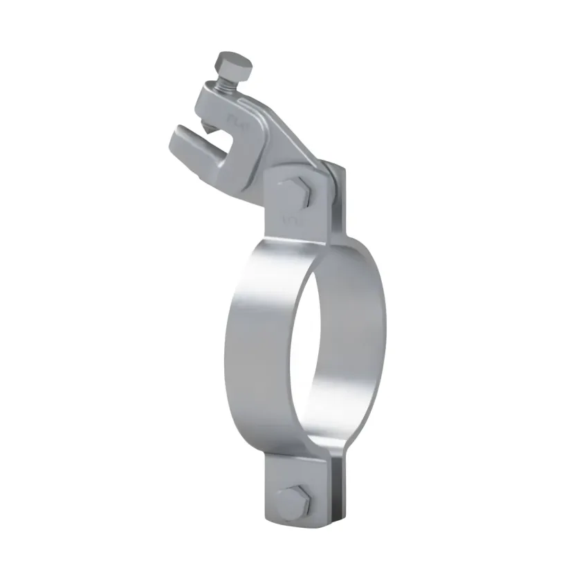 FLOWCOM - ABRAZADERA C/SOPORTE «C» (ACERO GALVANIZADO) SSB0301