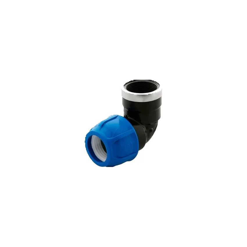 Codo Rosca Hembra Hdpe A Compresión