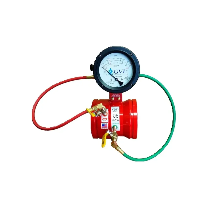 Medidor De Caudal Ranurado Contra Incendio