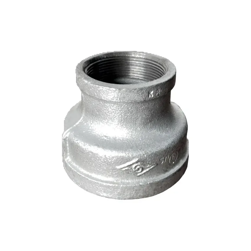 Reducción Campana Fierro Galvanizado Roscado