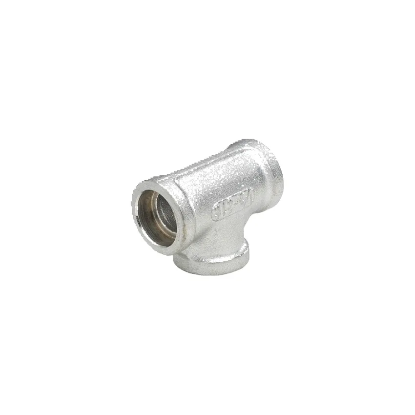 Tee Acero Inoxidable Roscado