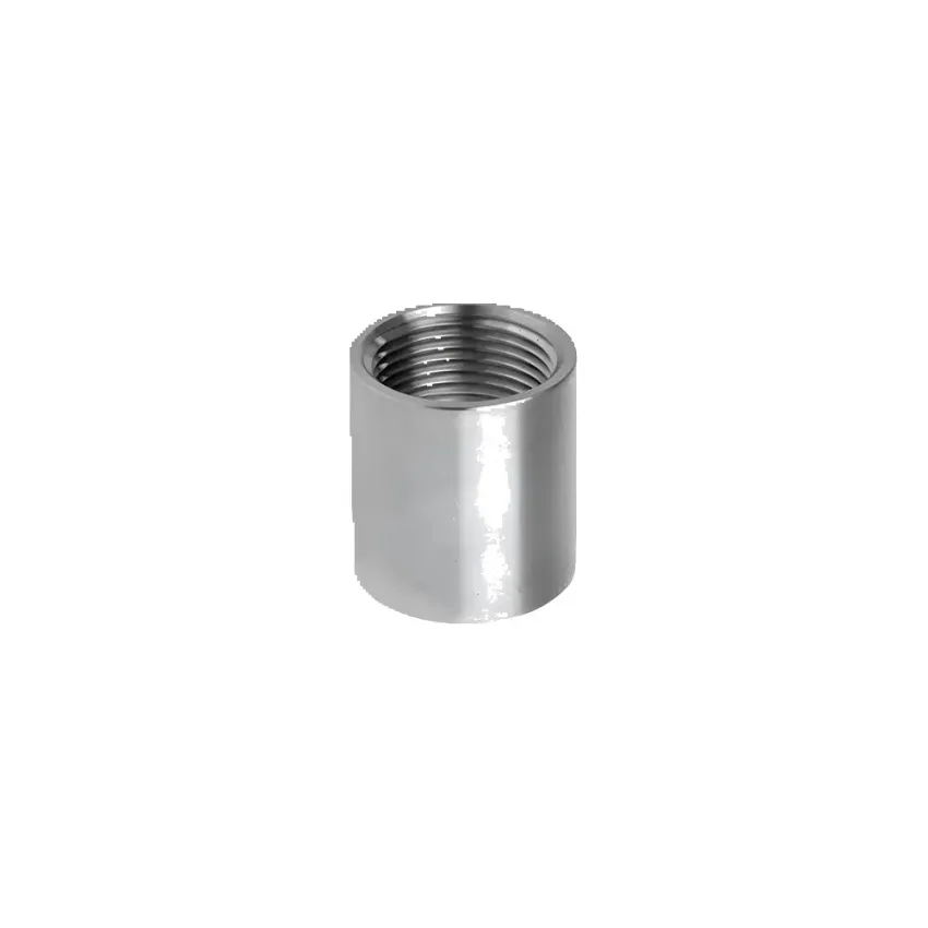 Unión Simple Acero Inoxidable Roscado
