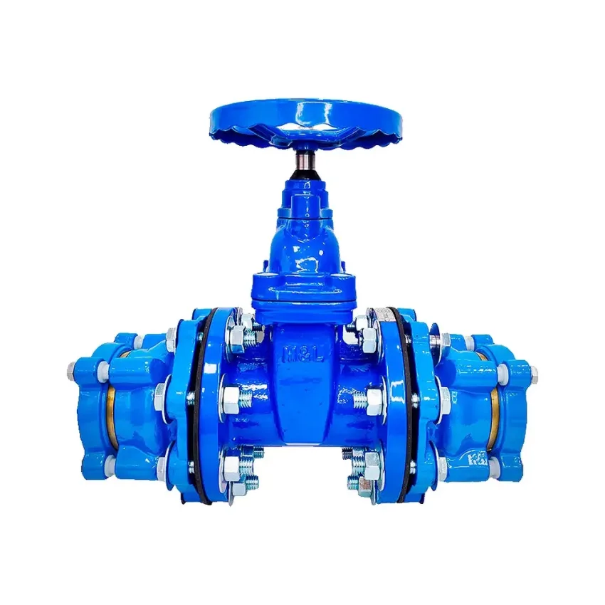 Válvula Bridado M&L Con Adaptador Hdpe
