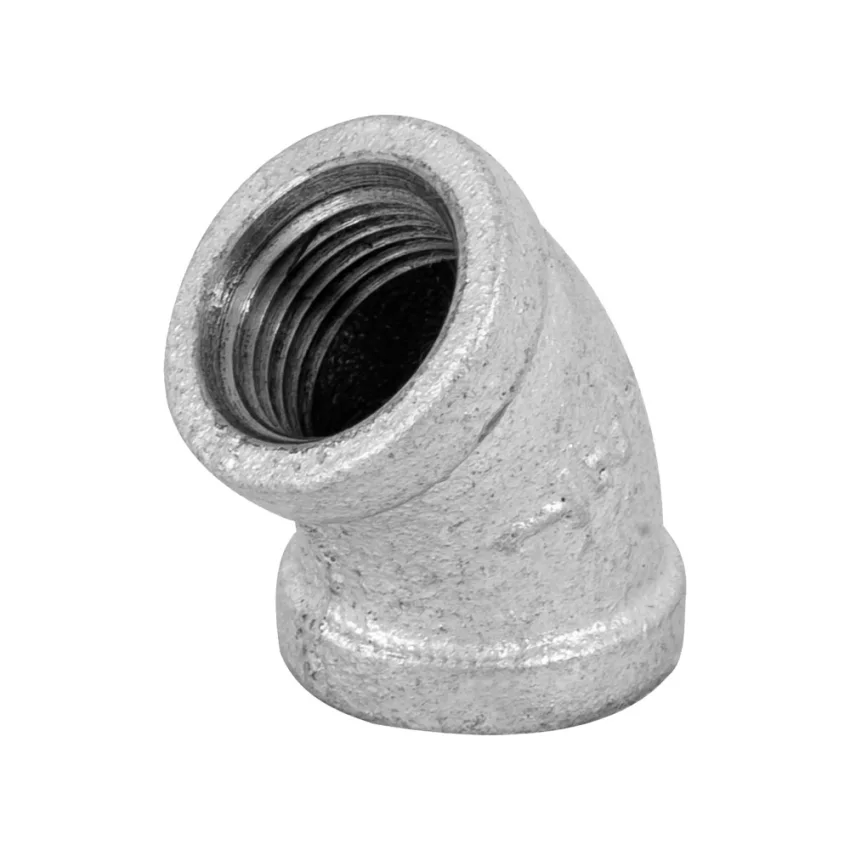 Codo 45° galvanizado