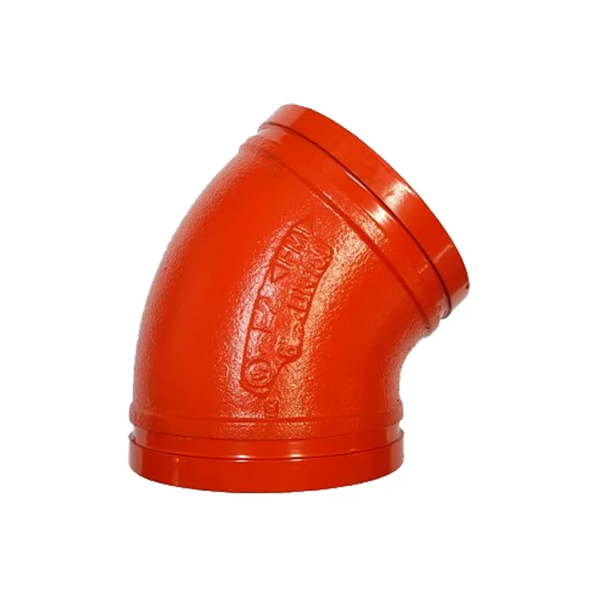 Codo 45° ranurado