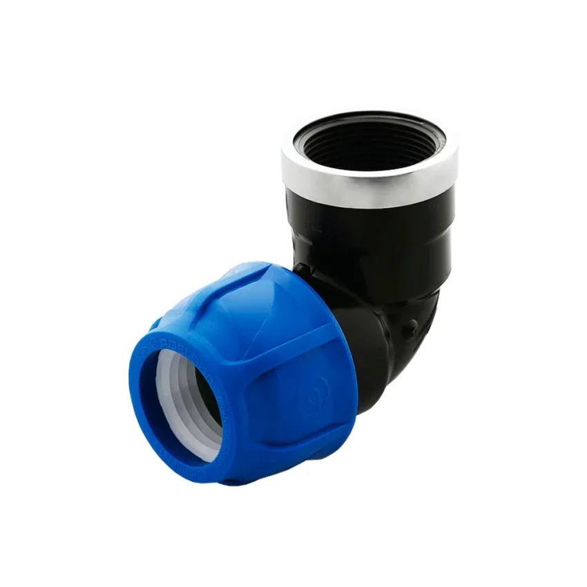 Codo 90° HDPE Rosca Hembra
