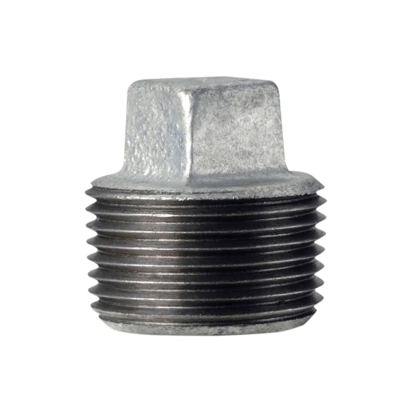 Tapón macho galvanizado