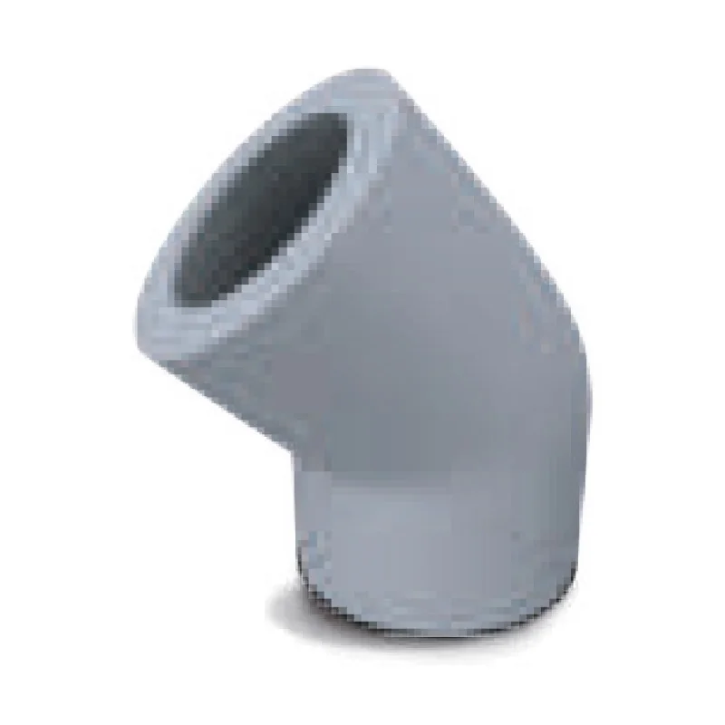 Codo 45° 4" a Socket Tuboplus Alta Presión PPR-CT SDR 7.4