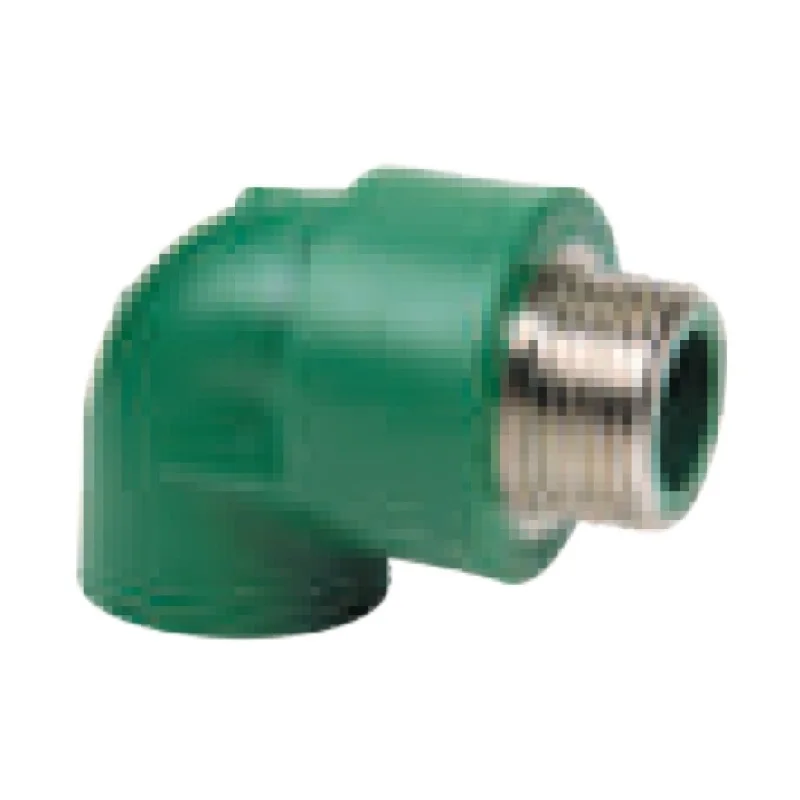 Codo 90° con Rosca Macho Tuboplus PP-R