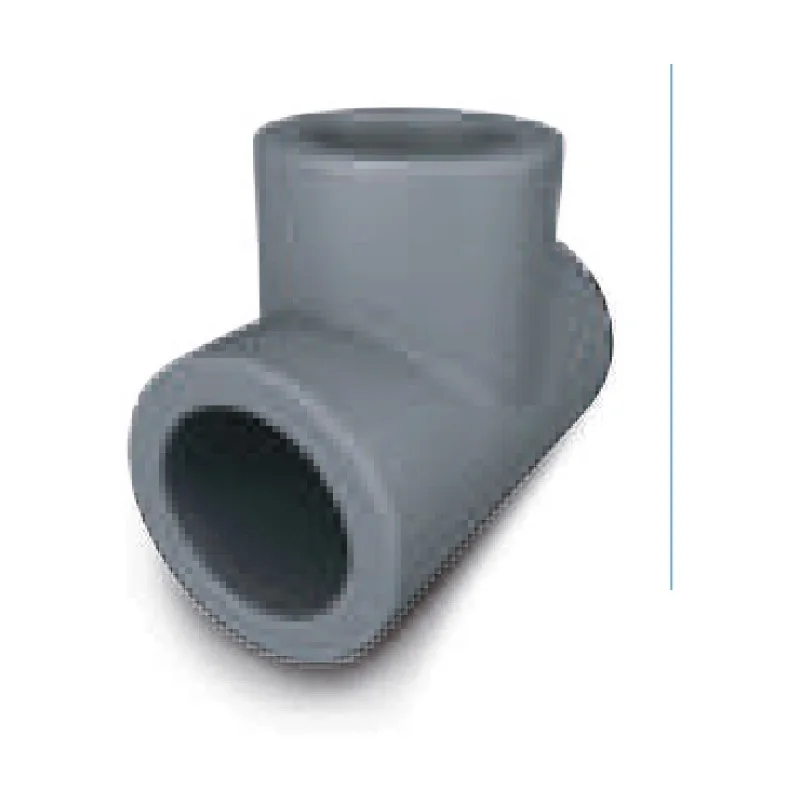 Tee 4" a Socket Tuboplus Alta Presión PPR-CT SDR 7.4